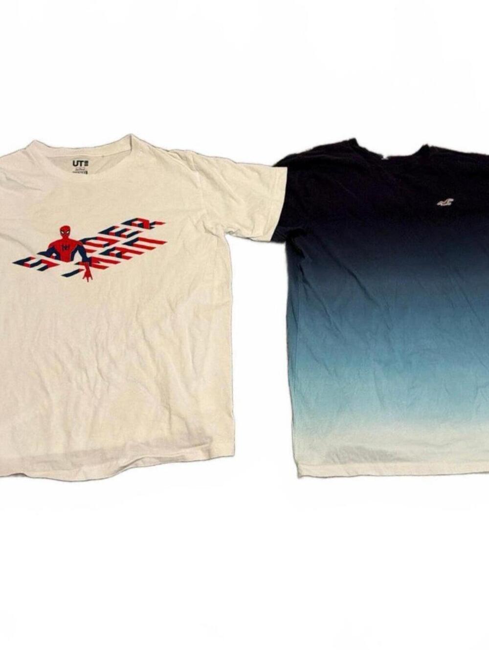 Uniqlo & Hollister Mens Lot of T-Shirts Large
